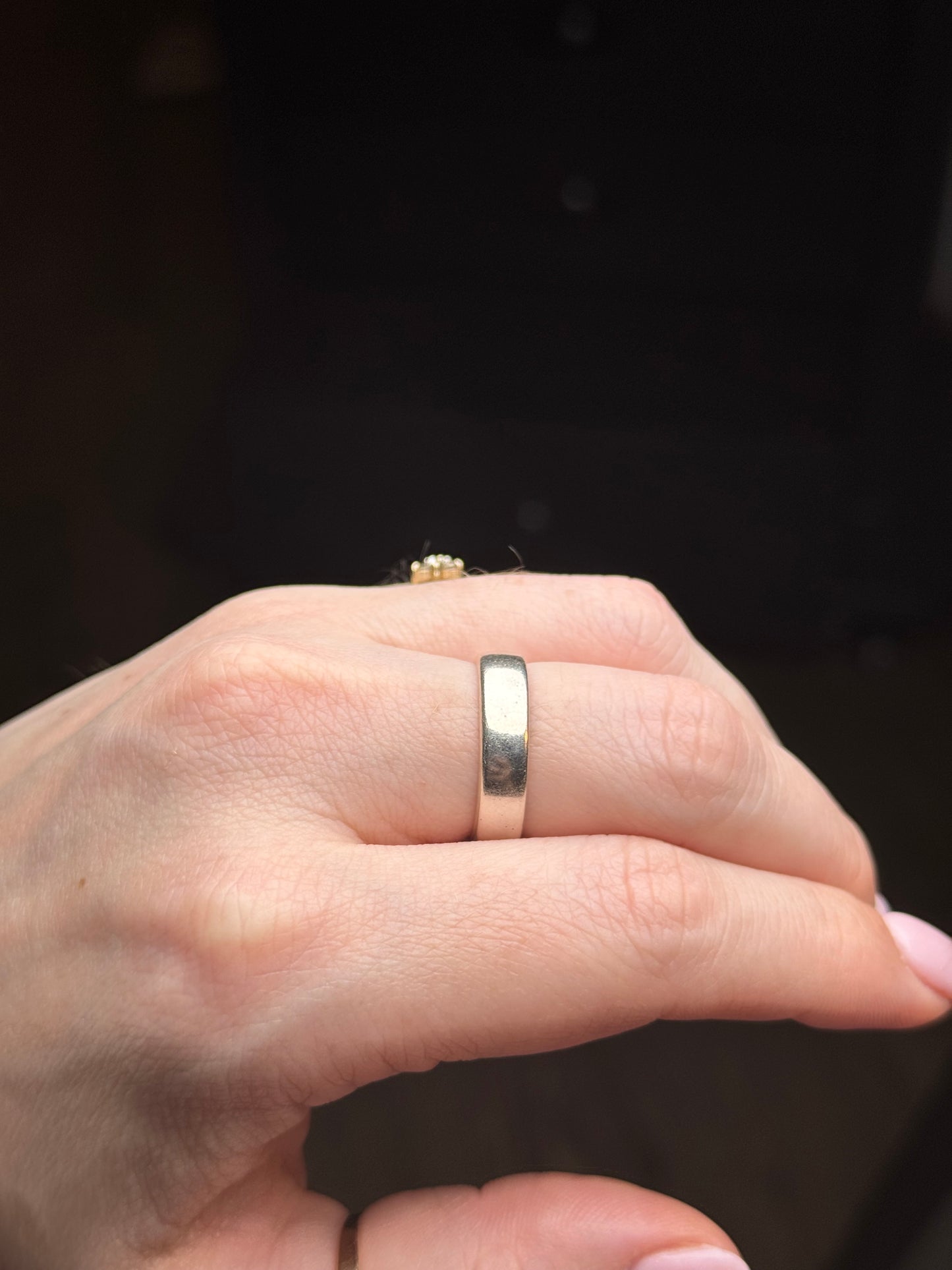Sterling Ring Band - Size 8