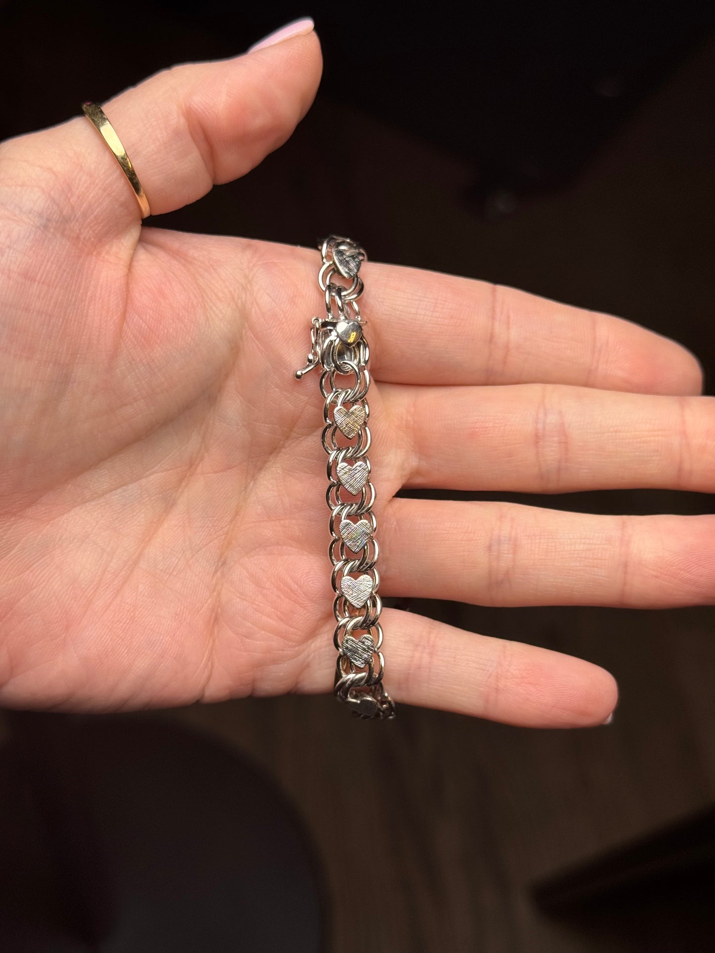 Sterling bracelet - size 6.75