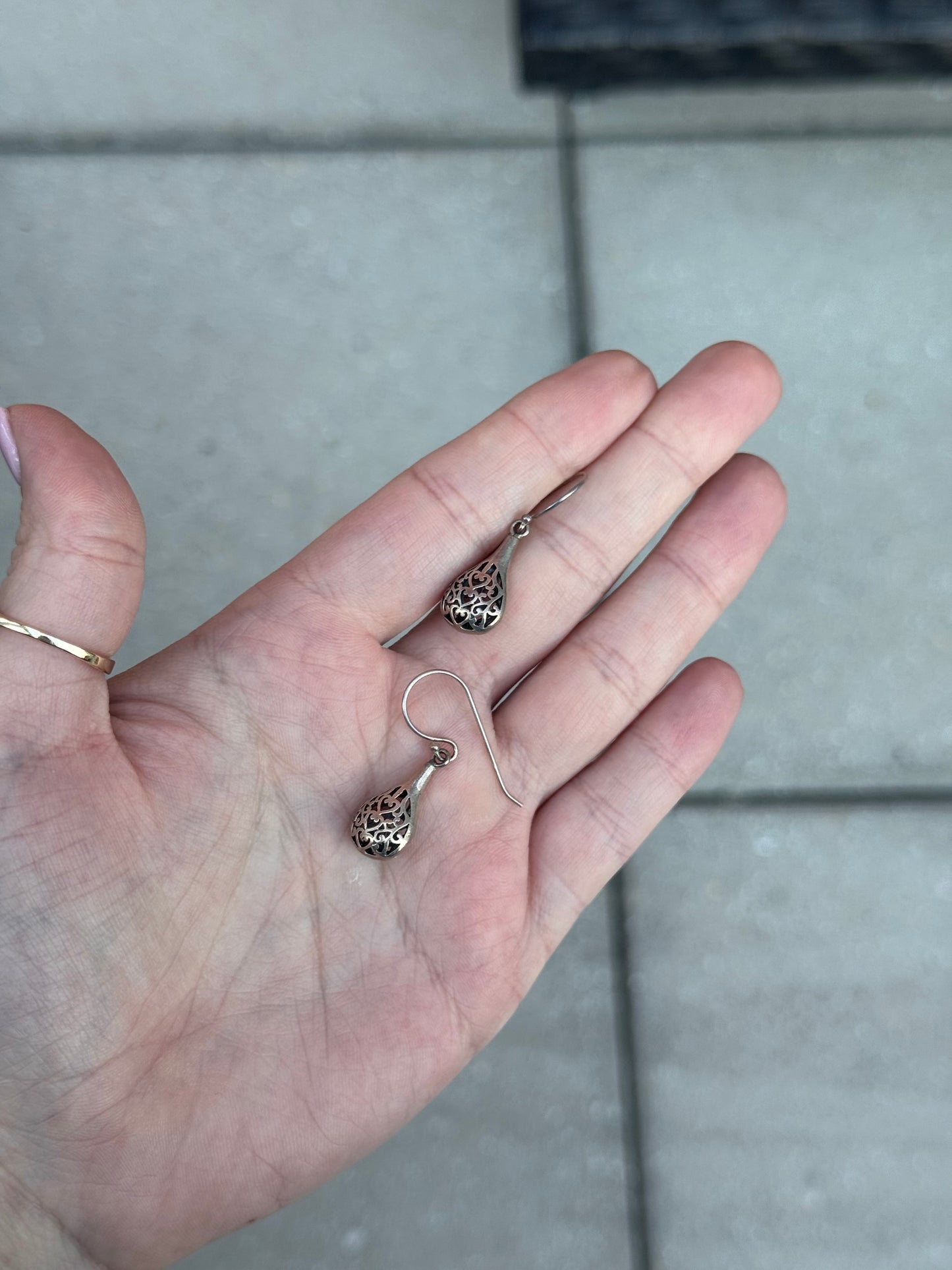 Sterling Silver Dangle Earrings