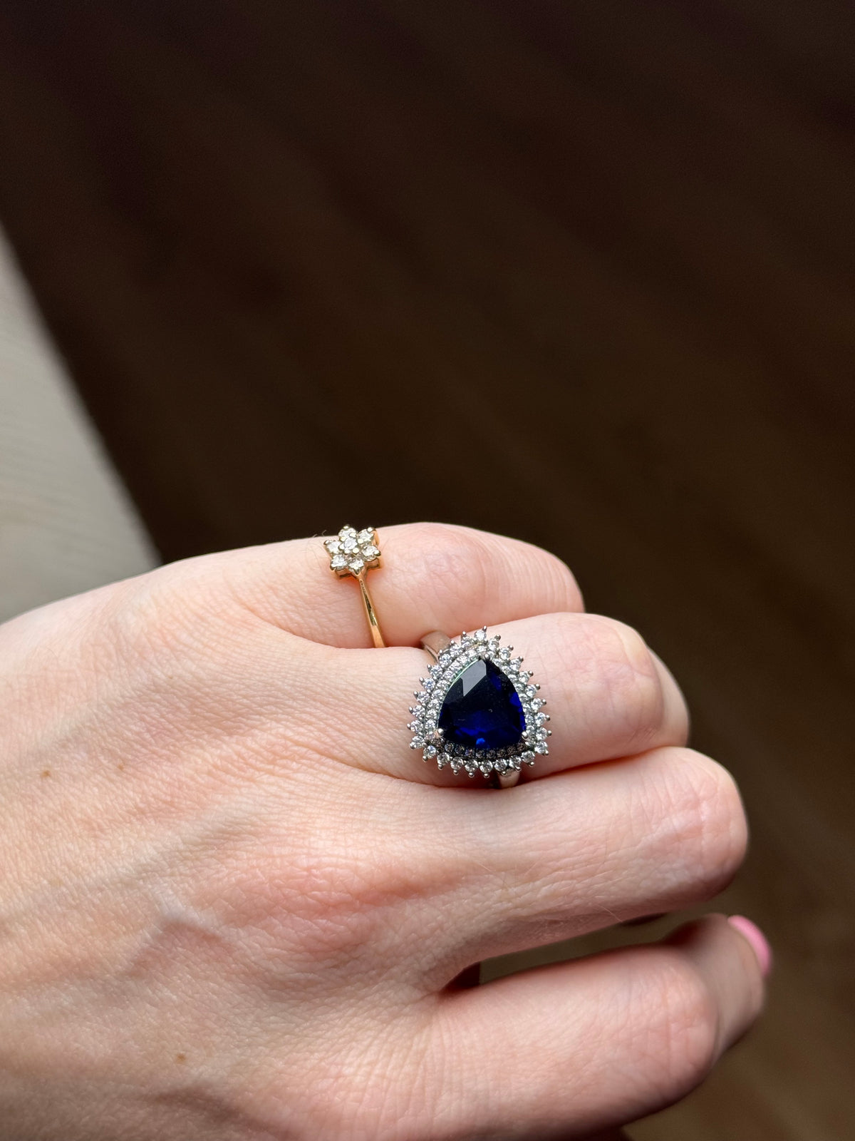 Sterling CZ Ring - Size 6
