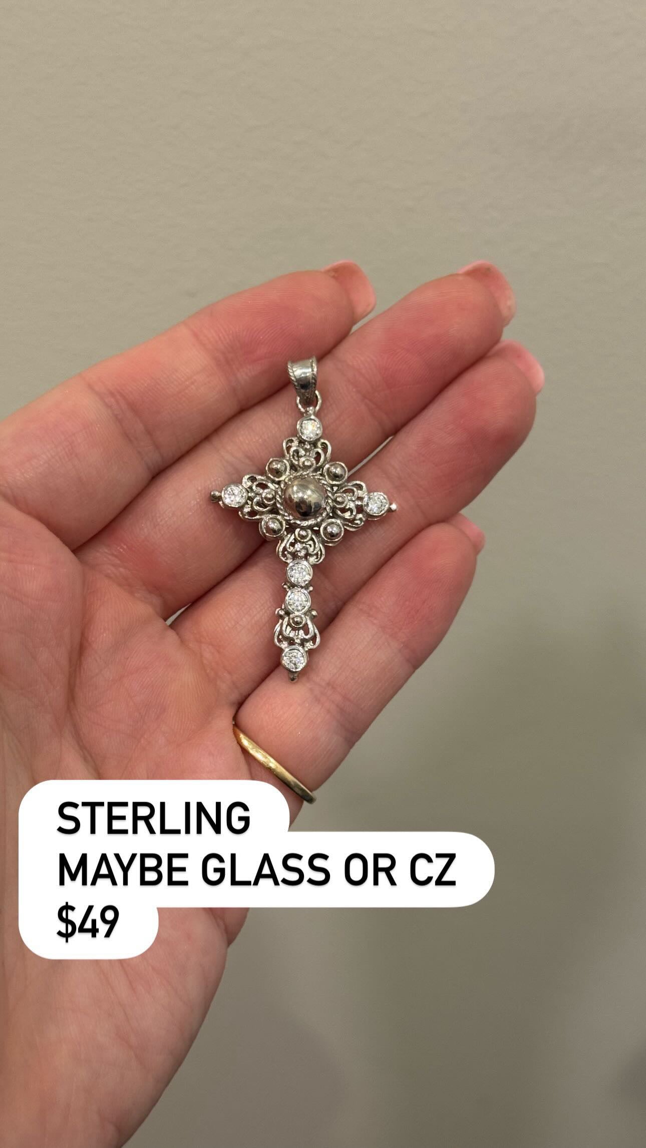 Sterling cross