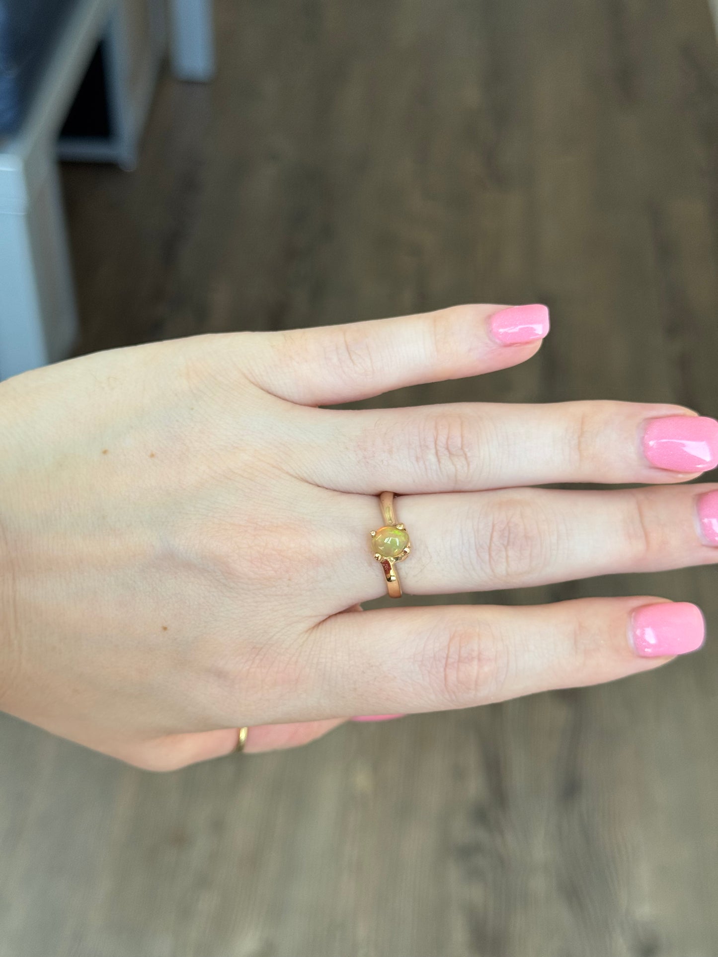 14k Welo Opal Ring - Size 7.5
