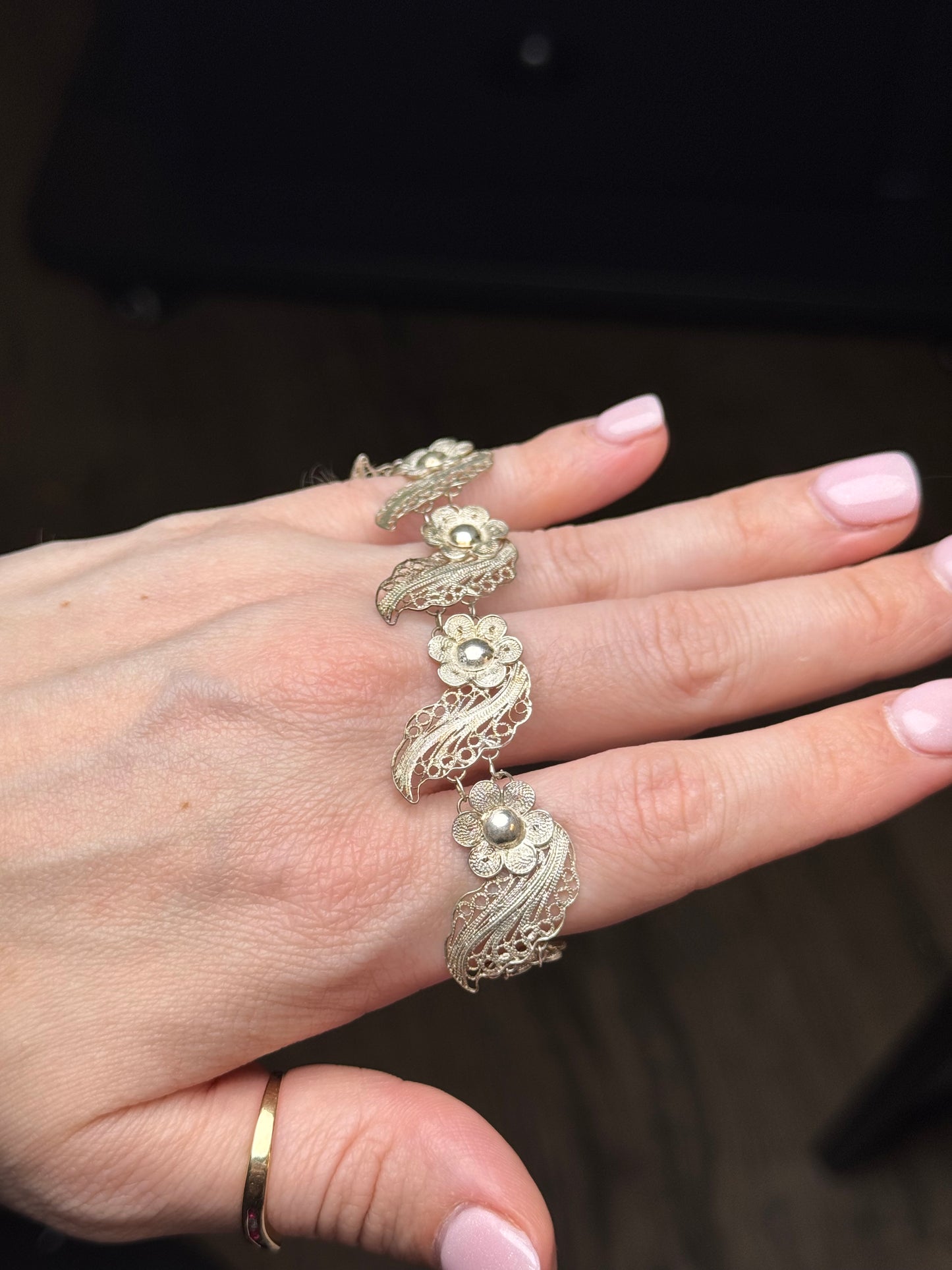 Silver Bracelet - Size 6.75