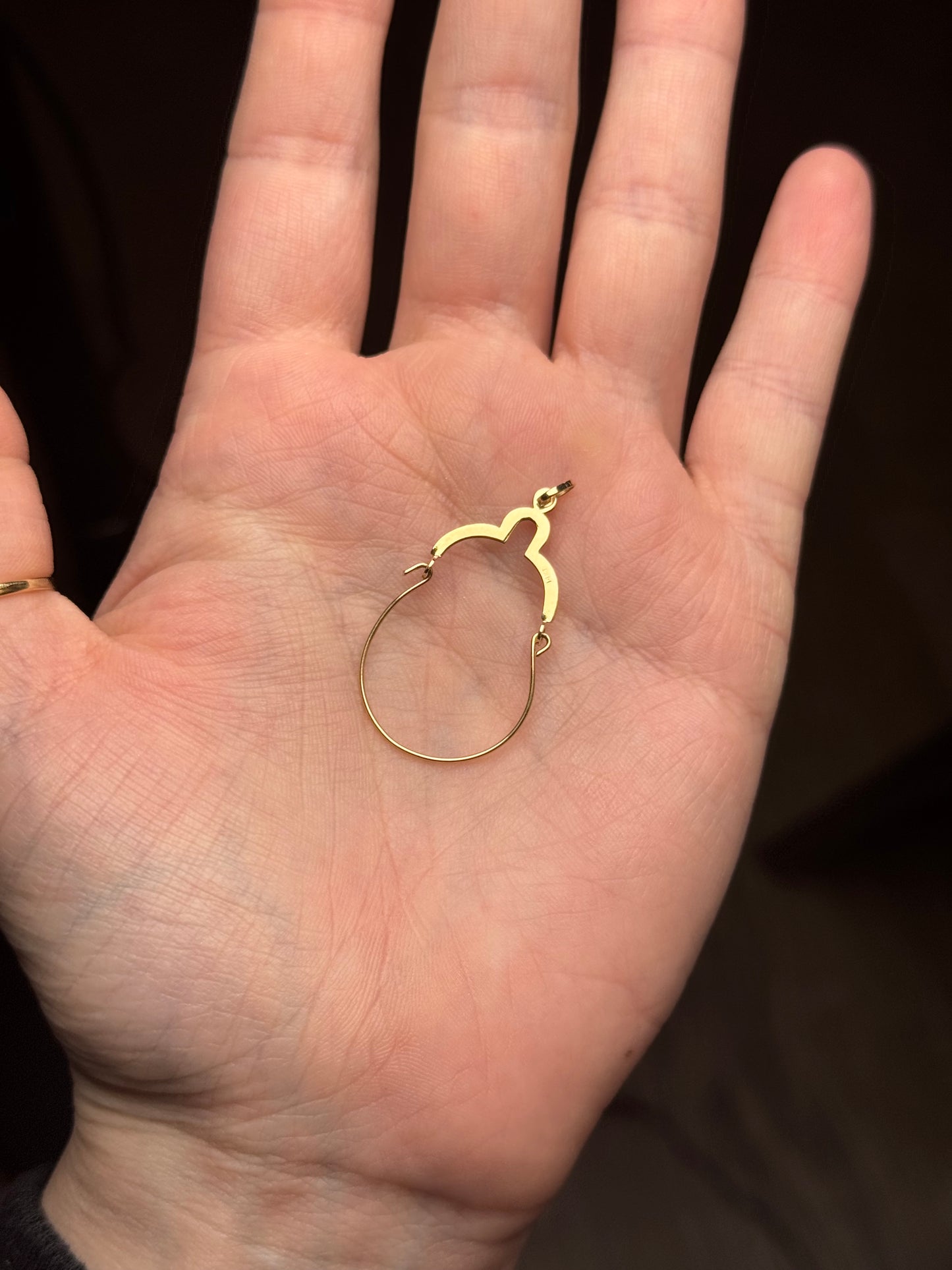 14k charm holder