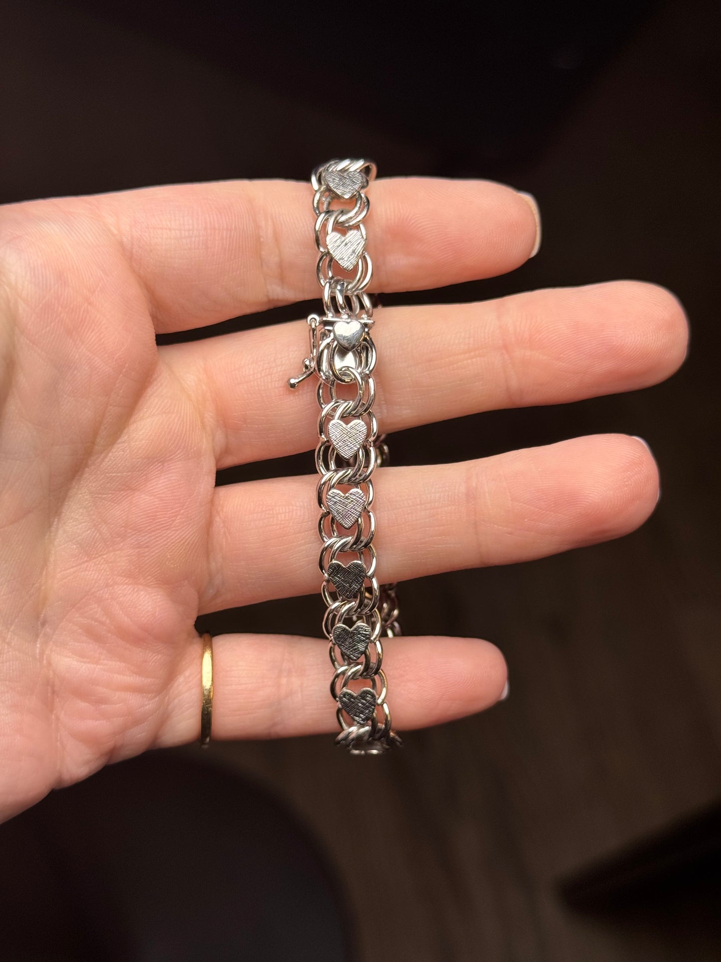 Sterling bracelet - size 6.75