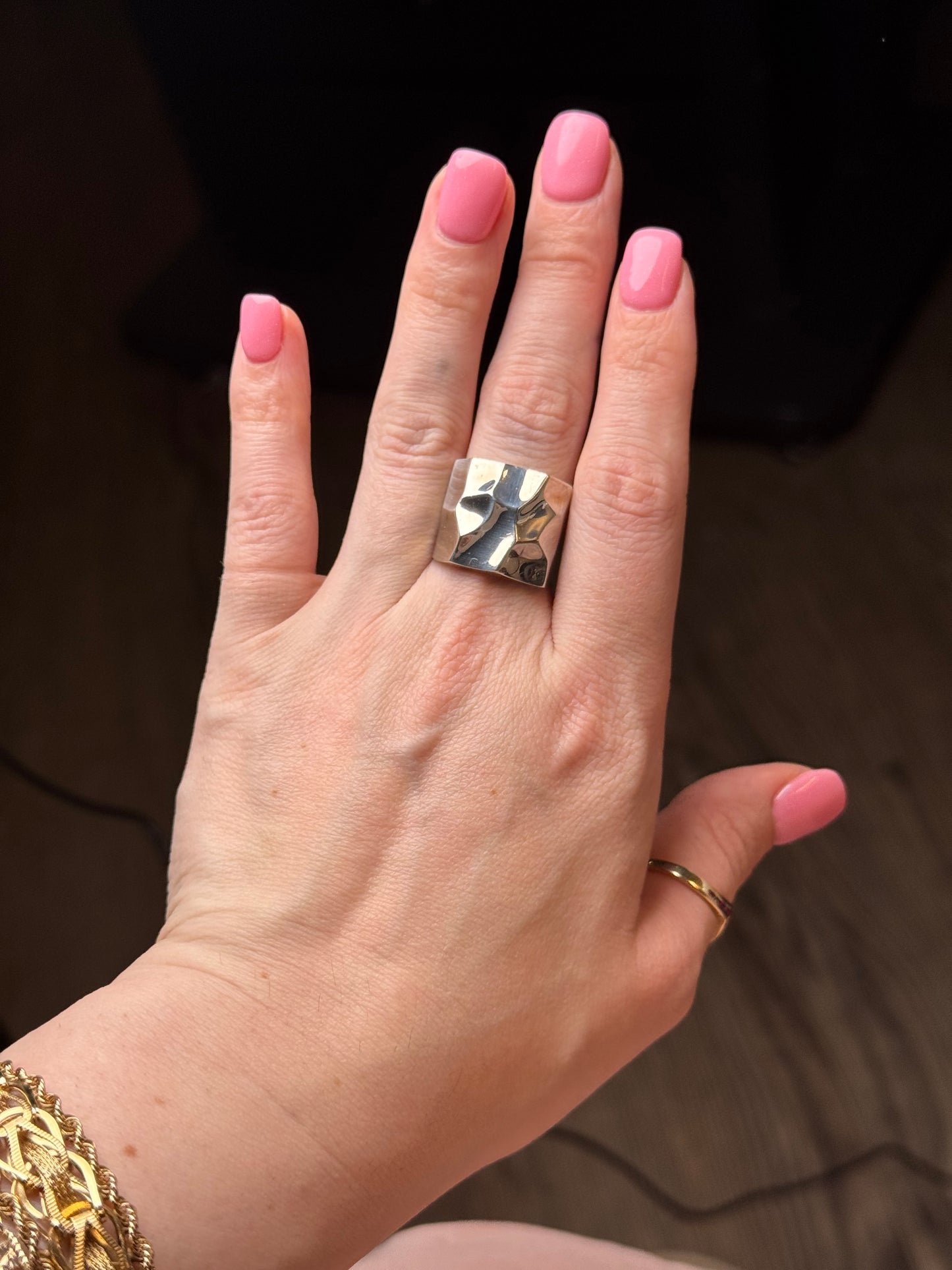 Sterling ring - size 8.75-9