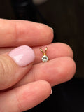 14K Diamond Pendant