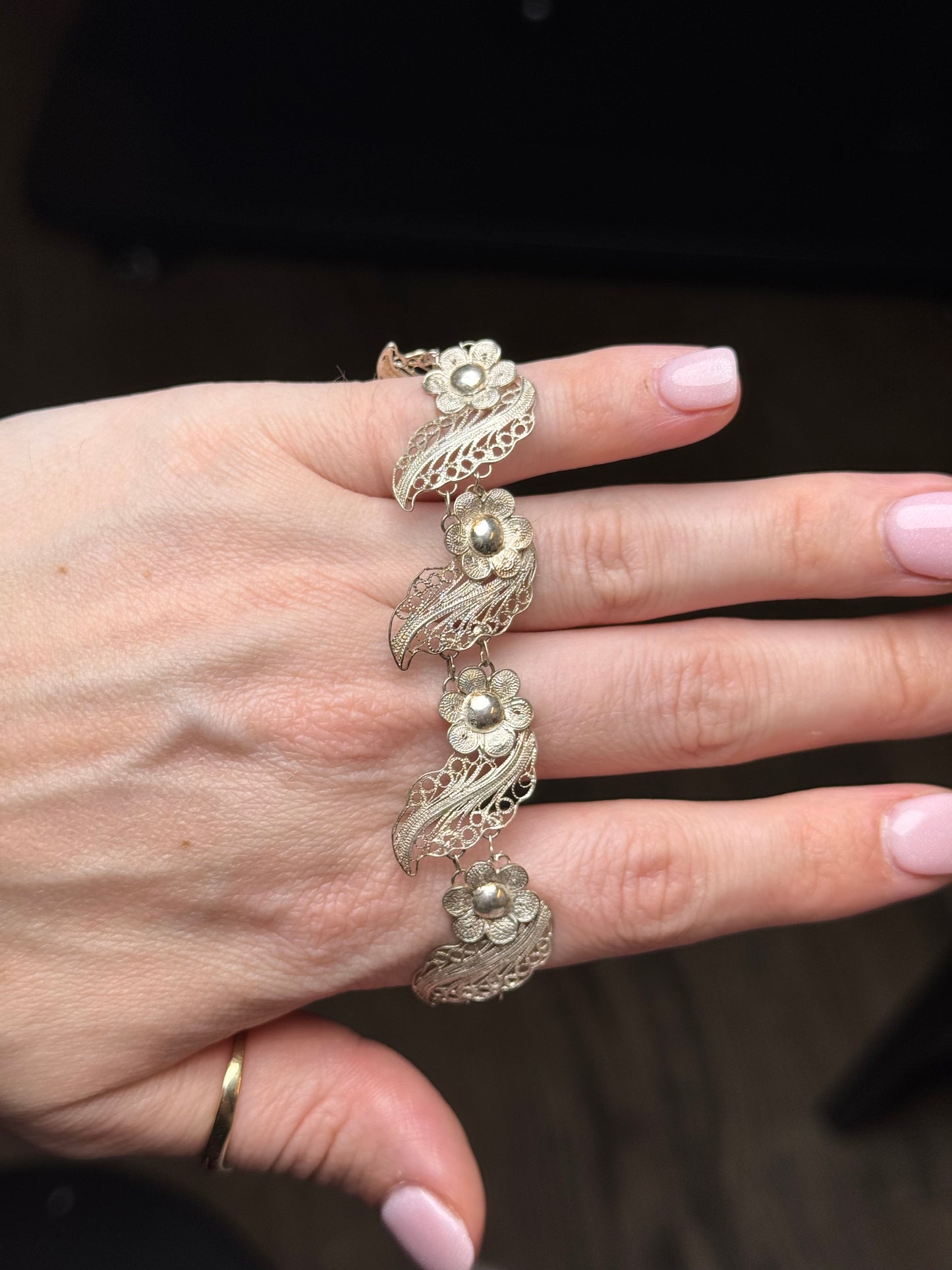 Silver Bracelet - Size 6.75
