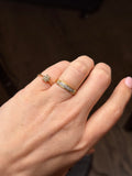 10k Diamond Ring - Size 7-7.25