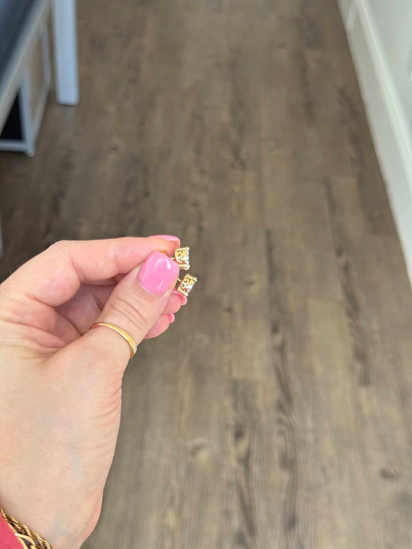 14k Diamond Studs