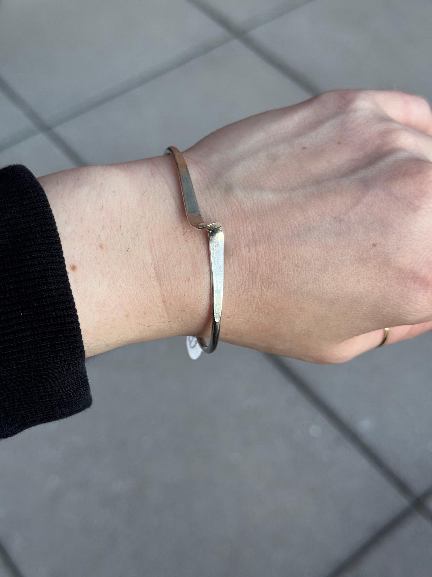 Sterling Cuff - Flexible Sizing ~6.5 +/-