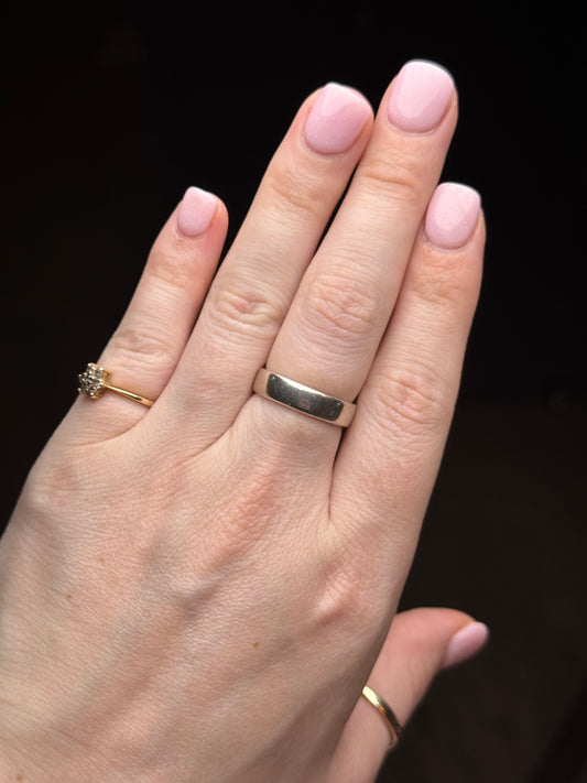 Sterling Ring Band - Size 8