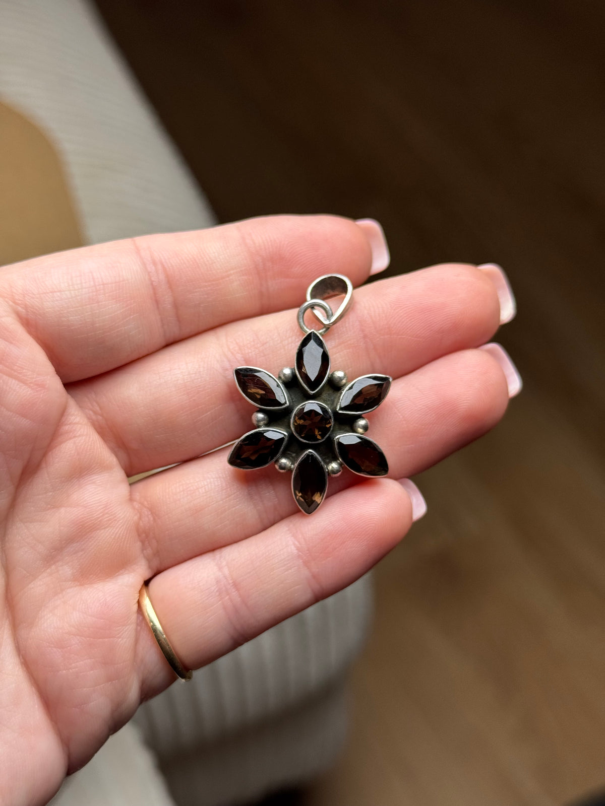 Sterling Quartz Pendant