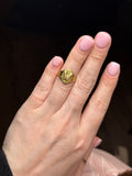 10K Gold W or M Ring - Size 5.5