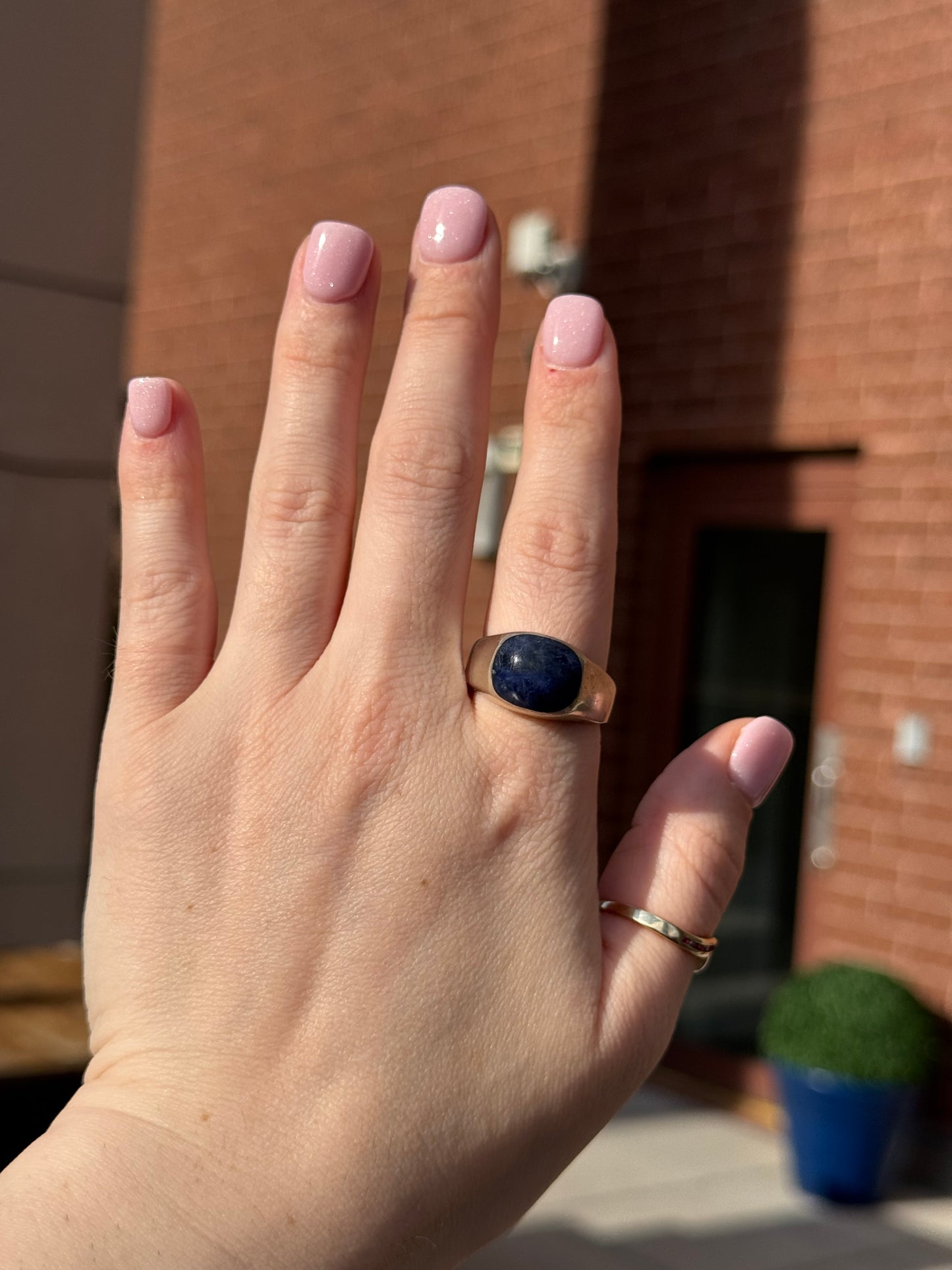 Sterling Silver Taxco Ring – Size 12