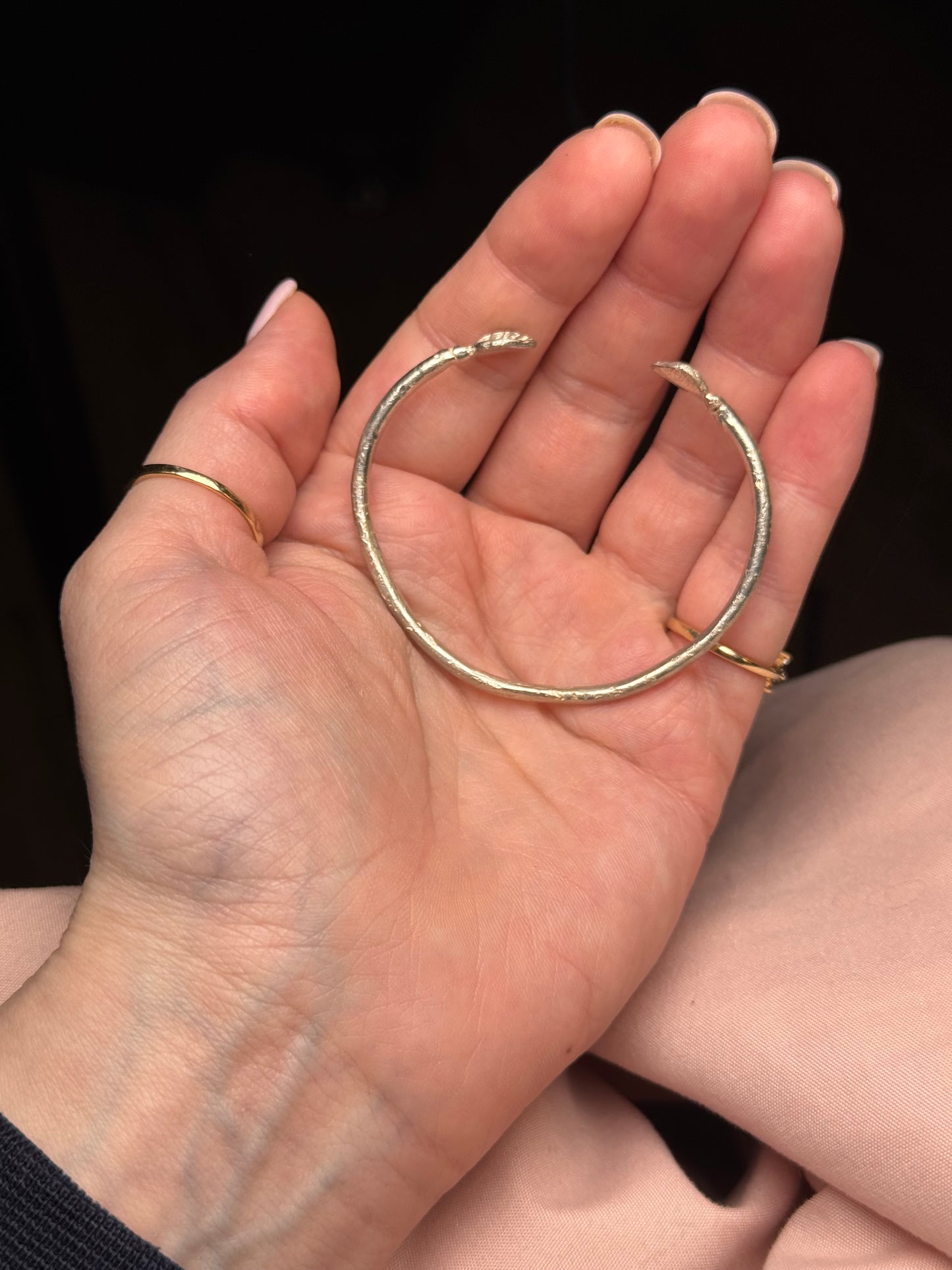 Sterling cuff - size 6-6.25