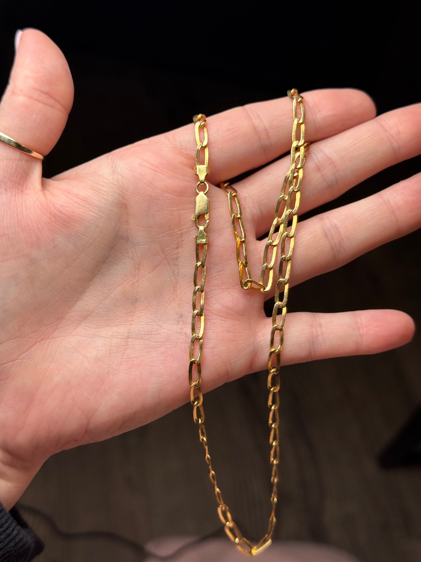 14K Yellow Gold Chain - 19 inches