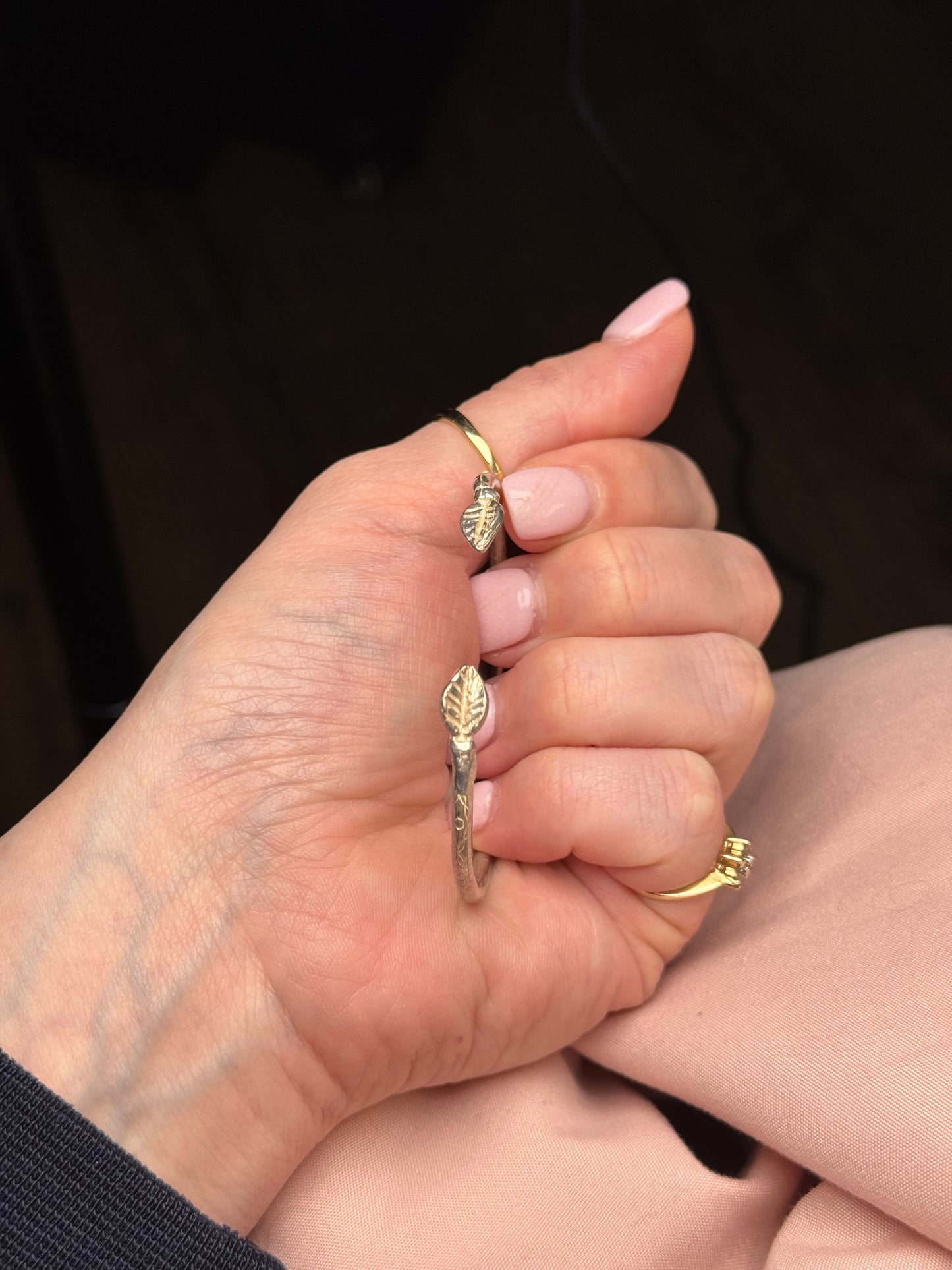 Sterling cuff - size 6-6.25