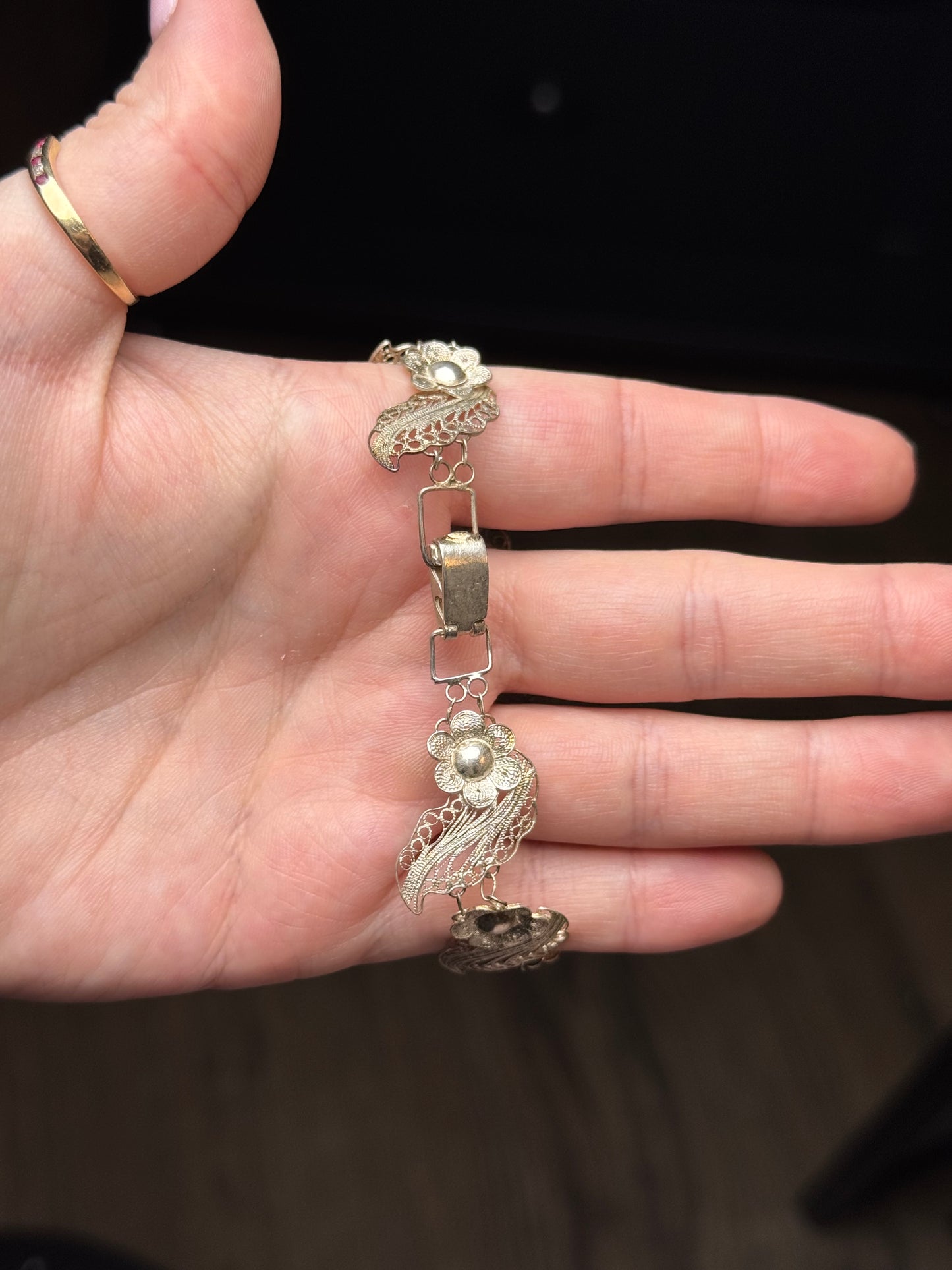 Silver Bracelet - Size 6.75