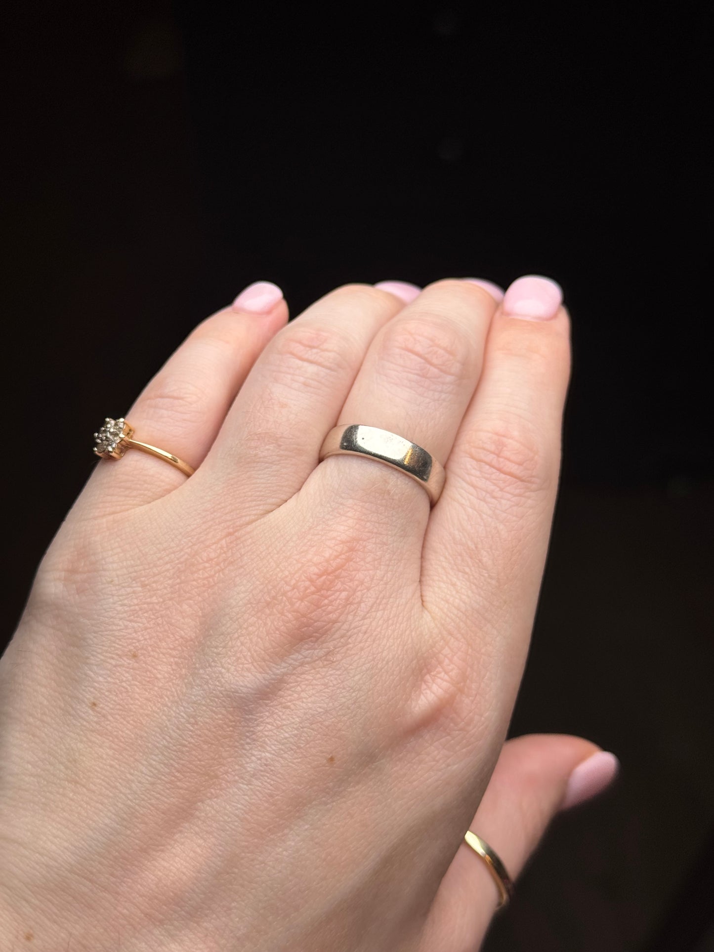 Sterling Ring Band - Size 8