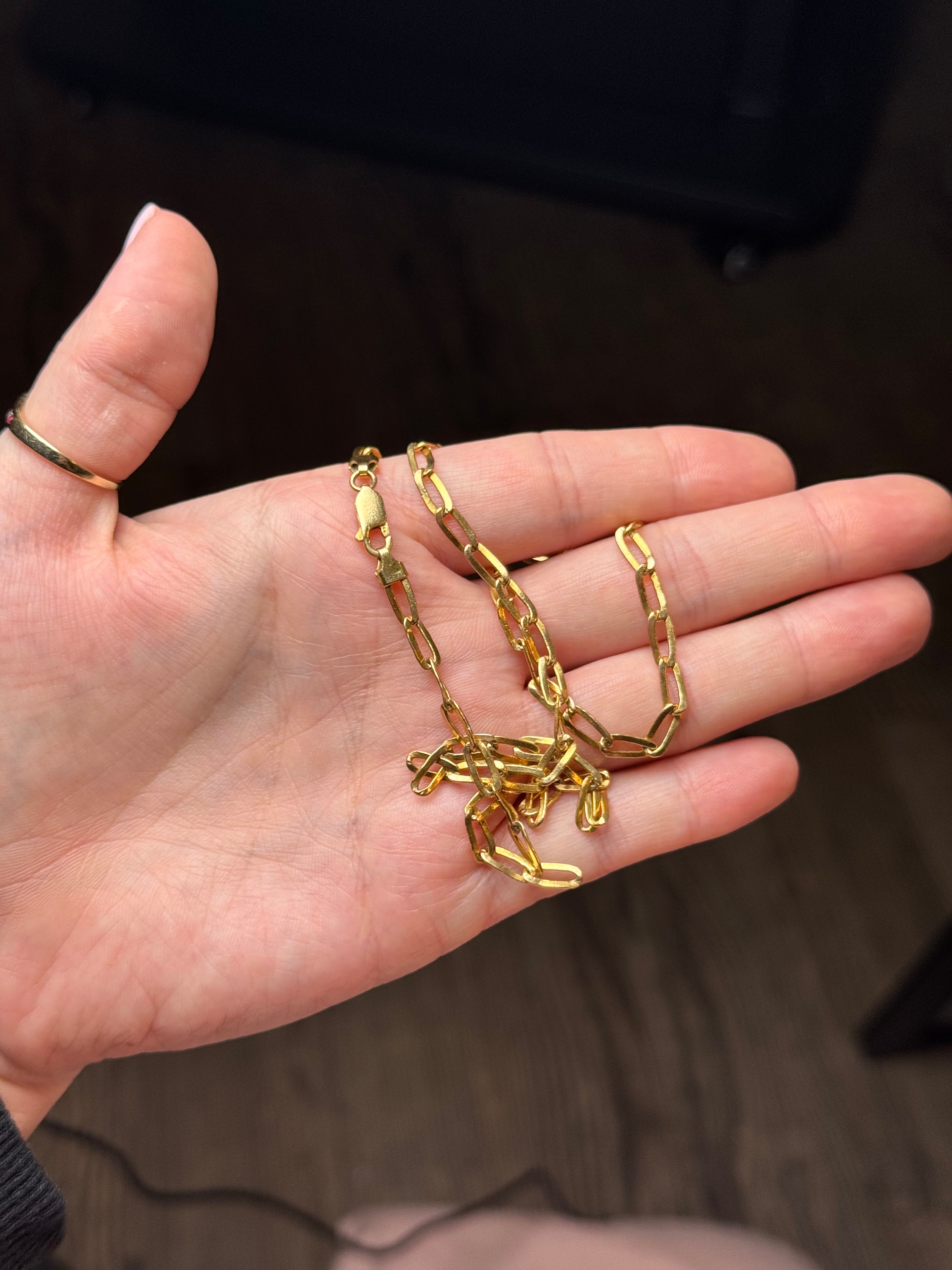 14K Yellow Gold Chain